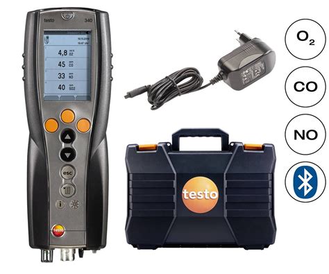 gas analyzer testo|testo flue gas analyser kit.